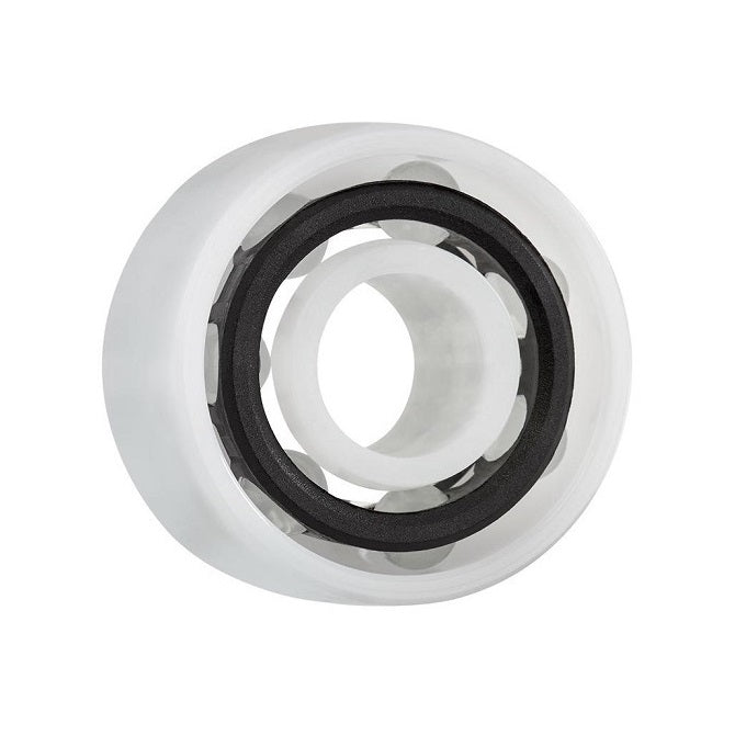 Plastic Bearings - 10x30x14.28 mm - Acetal with Glass Balls