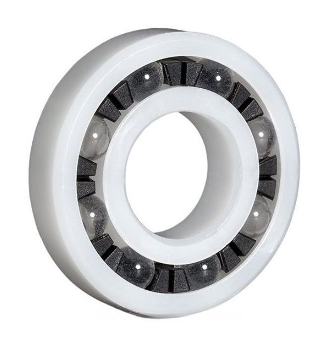 Plastic Bearings - 4x13x5 mm - Acetal with Glass Balls