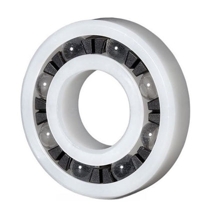 1098445 | P-6001B-AGL (Each) --- Plastic Bearings - 12x28x7 mm - Acetal with Glass Balls Bearing