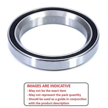 1142762 | MR418-3018-CEP-45-2RS-ECO (Each) --- Single Row Ball Bearings - 30.15x41.8x8 mm Chamfered Edges - Chrome Steel SAE 52100 Bearing