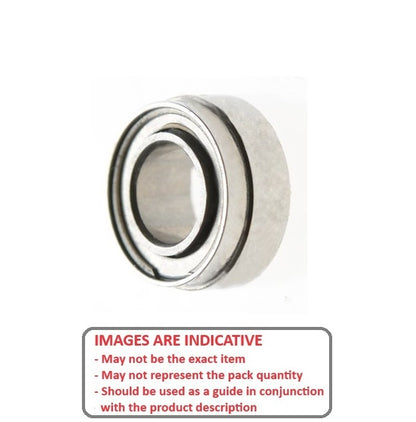 1047766 | SR144A-D107-CSN-ZS (Each) --- Dental Applications Bearings - 3.175 6.350 / 5.979 2.779 mm - Stainless Steel AISI 440C - Ceramic Si3N4 Balls - Dental Special Bearing