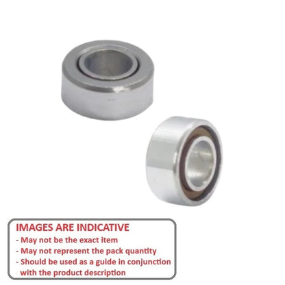 1046439 | SR144-D28-CSN-ZE-TO (Each) --- Dental Applications Bearings - 3.175x6.35x2.381 mm