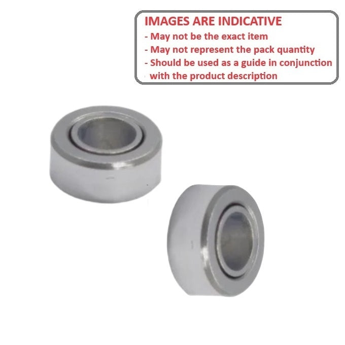 1046712 | SR145-D75-CSN-ZZE-KC (Each) --- Dental Applications Bearings - 3.175 7.518 / 7.200 2.778 mm - Stainless Steel AISI 440C - Ceramic Si3N4 Balls - Dental Special Bearing