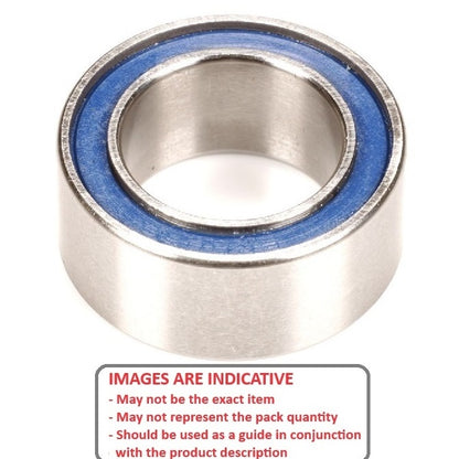 1149106 | 5207-2NS (Each) --- Angular Contact Bearings - 35x72x27 mm Double Row Ball - Chrome Steel SAE 52100 Bearing