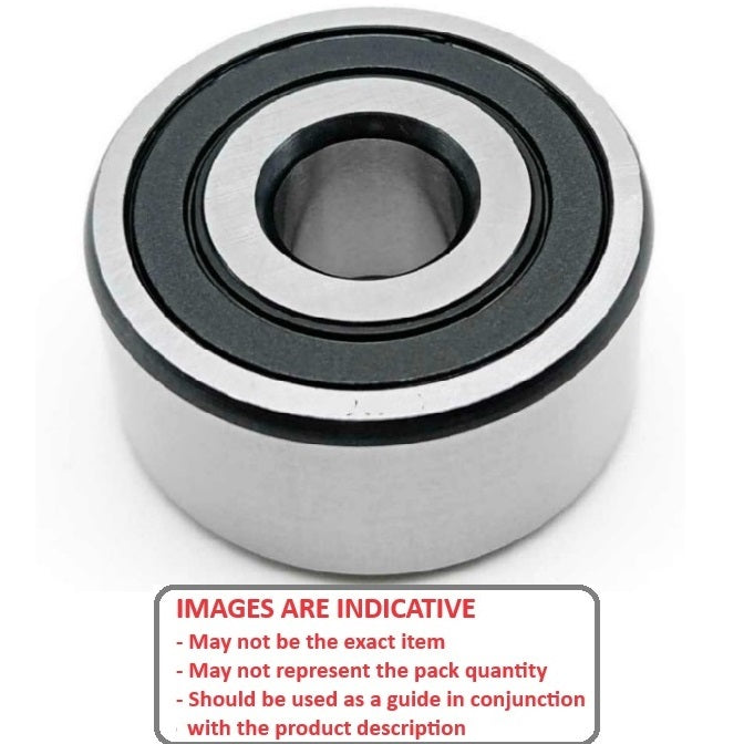 1124537 | S2204-2RS-ECO (Each) --- Double Row Ball Bearings - 20x47x18 mm Self Aligning - Stainless Steel AISI 440C Bearing