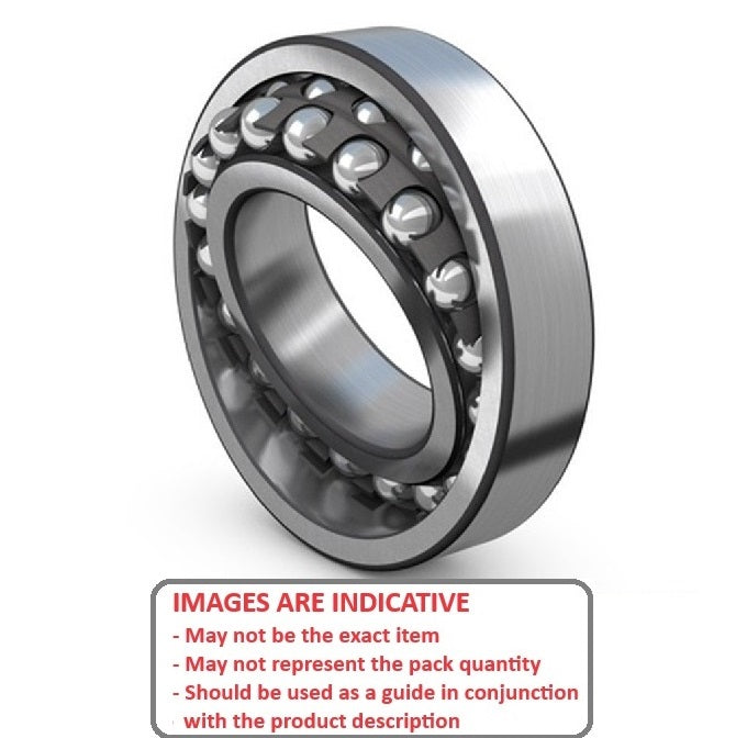 1124671 | 1304K (Each) --- 20x52x15 mm - Chrome Steel Bearing