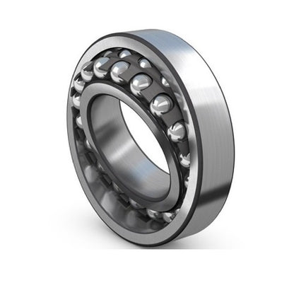 Double Row Ball Bearings - 20x47x14 mm Self Aligning - Chrome Steel Bearing