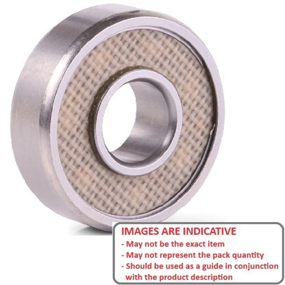 1073984 | DR-WR4-12E-TTS-ECO --- Bearings - 6.35 mm x 19.05 mm x 19.05 mm