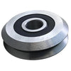 Plain Guide Wheels Dual Vee - Guide Wheel Size Reference 3 - 45.72x15.875 mm - Stainless Steel AISI 440C