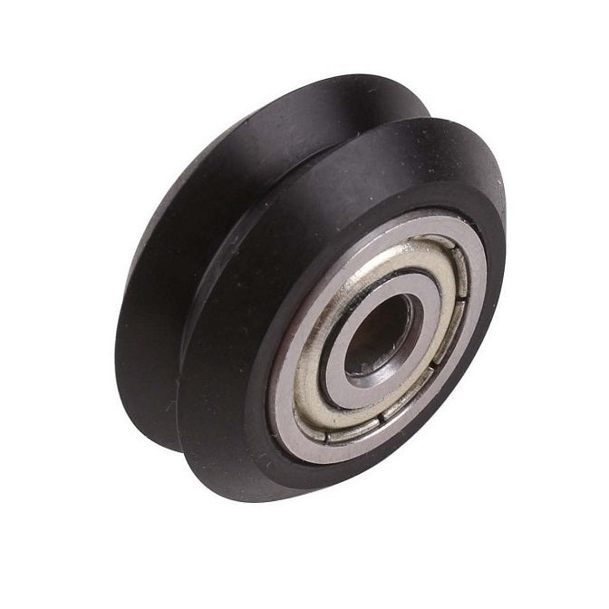 1037848 | MR24.300-5.000-ZZ-VP-4.800 --- Plain Guide Wheels Dual Vee - 1 or 2 x 24.3 mm x 5 mm