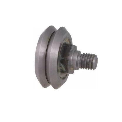 1000034 | DVWS0-ADJ-ZZ (Each) --- Studded Guide Wheels Dual Vee - Size Reference 0 - 14.8x6.35 mm - Chrome Steel SAE 52100 with Shields Guide Wheel