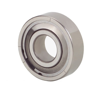 Single Row Ball Bearings - 4x13x5 mm - Stainless Steel AISI 440C - Ribbon Retainer Low Torque