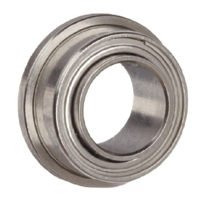 Single Row Ball Bearings - 4.763x14.305x5.74 mm / 6.35 mm - Stainless Steel AISI 440C