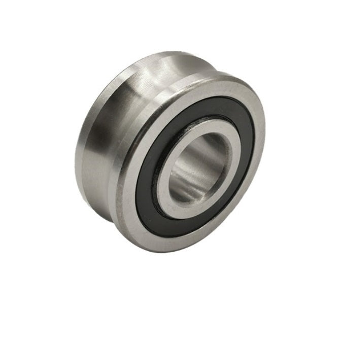 Grooved OD Bearings - 5x17x7 mm / 8 mm - Chrome Steel SAE 52100