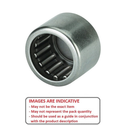 1121035 | NSC-0191-0254-0159-FC (Each) --- Needle Roller without Inner Ring Bearings - 19.05x25.4x15.88 mm / 1821 Kgf Shell Type - Chrome Steel Bearing