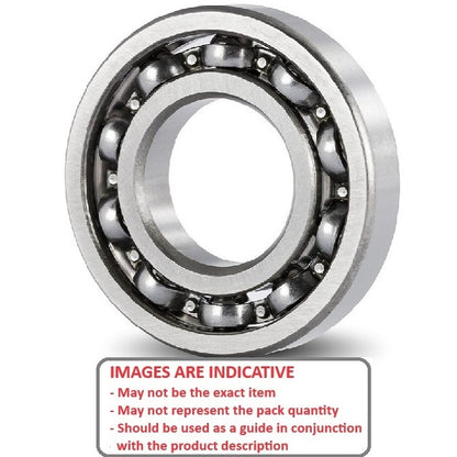 1057869 | S684-MC3-R-AF12 (Each) --- Single Row Ball Bearings - 4x9x2.5 mm Unflanged - Stainless Steel AISI 440C Bearing