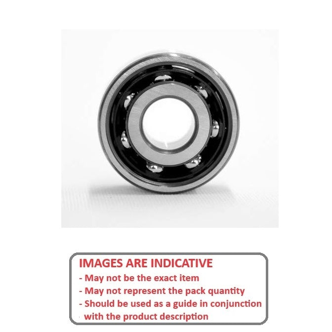1047687 | SR144A-D27-ZS-KC-OPT (Each) --- Dental Applications Bearings - 3.175x6.35x2.779 mm - Stainless Steel AISI 440C - High Speed Phenolic Cage - Dental Special Bearing