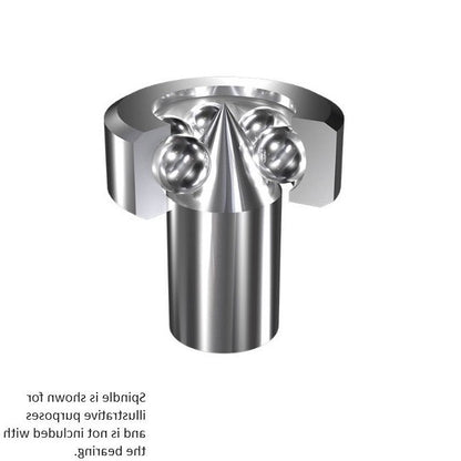 1047022 | BCF9 (Each) --- Pivot Bearings - 3.13x9x4 mm / 0.2 mm Without Inner Ring - Chrome Steel Bearing