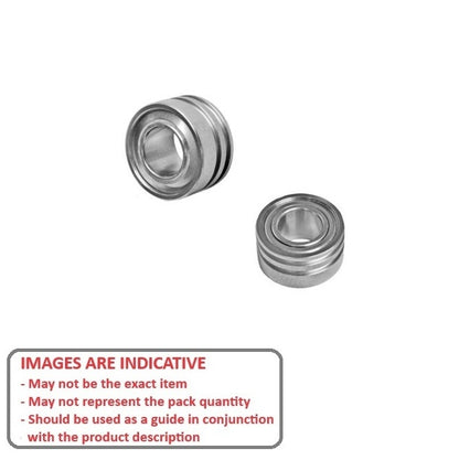 1074833 | S687J-D55-ZZS-T9H (Each) --- Dental Applications Bearings - 7x14x7.5 mm - Stainless Steel or Polyamide Cage Replacement