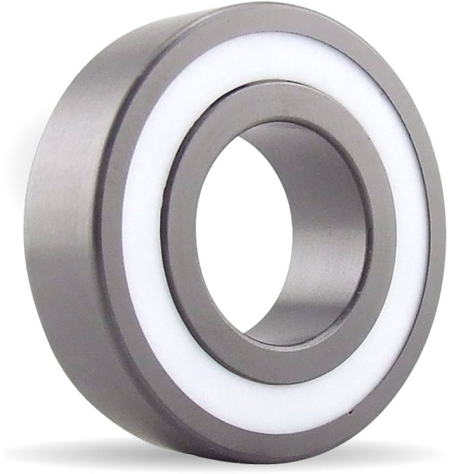 Single Row Ball Bearings - 3x10x4 mm - Ceramic Silicon Nitride - PEEK Cage - PTFE Seals