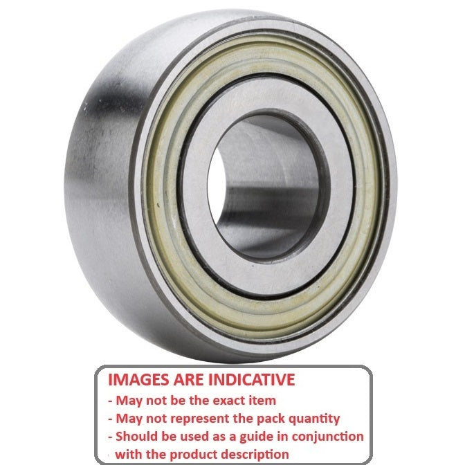 1116248 | CS203-2RS (Each) --- Spherical OD Radial Ball Bearings - 17x40x12 mm - Chrome Steel Bearing