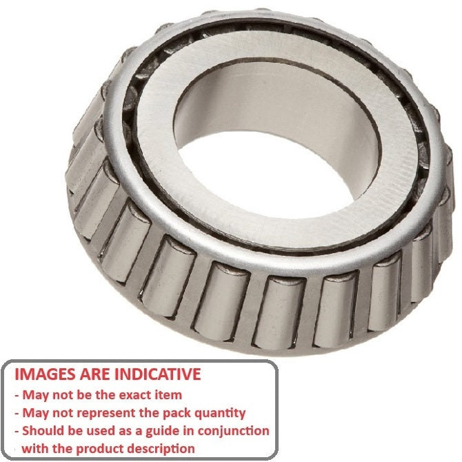 1119963 | 09074 (Each) --- Tapered Roller Cone Bearings - 19.05x19.05 mm - 09194, 09195, 09196 - Chrome Steel Bearing