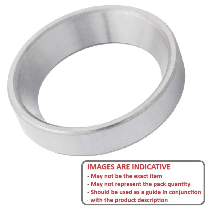 1162132 | 09196 (Each) --- Tapered Roller Cup Bearings - 49.225x17.462 mm - 09067, 09074, 09078 - Chrome Steel Bearing