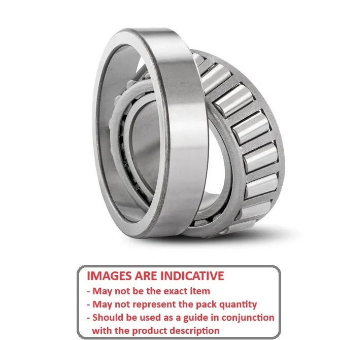 1116251 | E30203J (Each) --- Tapered Roller Set Bearings - 17x40x13.25 mm / 12 mm Single Row - Chrome Steel Bearing