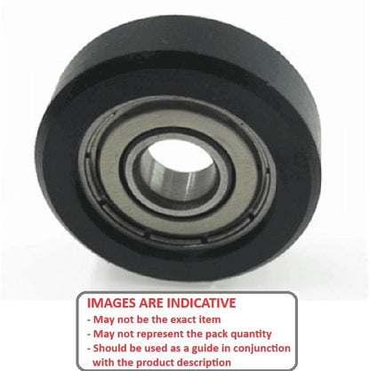 1139600 | PR-0286-095-ZZ-UR-60 --- Bearings - 28.575 mm x 9.525 mm x 7.137 mm