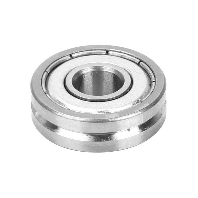 Grooved OD Bearings - 4x13x5 mm - Chrome Steel