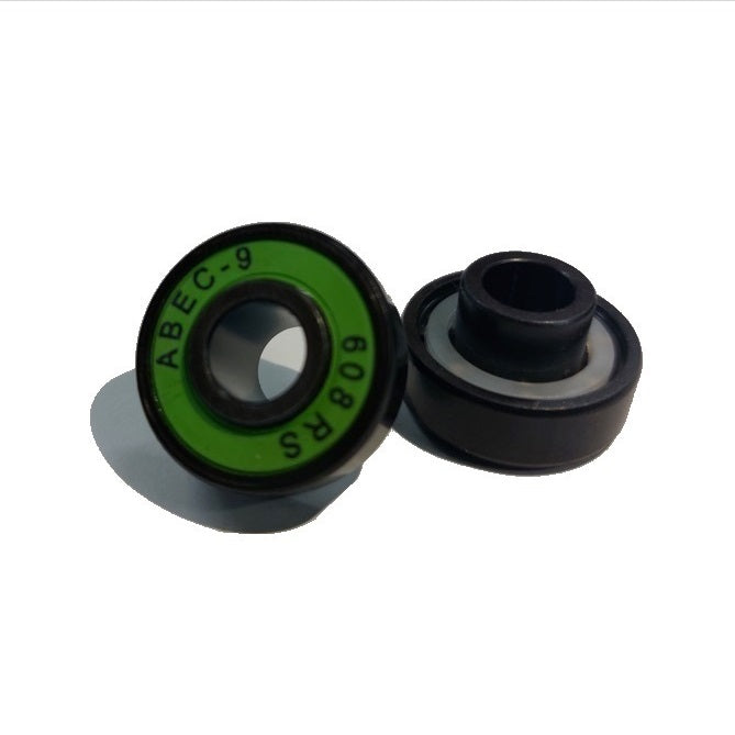 1230261 | W608-1-RG-SKATE (2 Pcs) --- Skate Board and Skating Bearings - For general skating with extended inner ring Extended inner ring one side SINGLE BEARING (8x22x7 inner width 12.5)