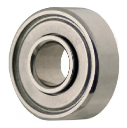 Single Row Ball Bearings - 3.175x9.525x3.571 mm / 4.366 mm - Stainless Steel AISI 440C