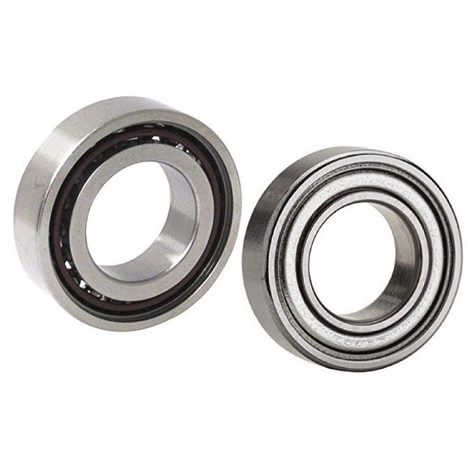 Single Row Ball Bearings - 17x35x10 mm - Chrome Steel SAE 52100 - High Speed Polyamide Cage