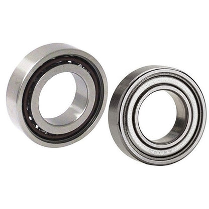 Single Row Ball Bearings - 17x35x10 mm - Chrome Steel SAE 52100 - High Speed Polyamide Cage