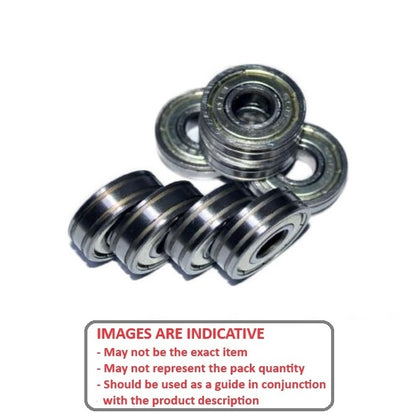 1076778 | S687A-ZZ-MC3-2OR --- Bearings - 7 mm x 14 mm x 5 mm