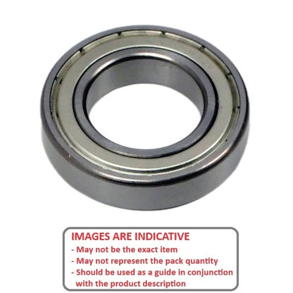 1109011 | S6302-ZZ-ECO (Each) --- Single Row Ball Bearings - 15x42x13 mm Unflanged - Stainless Steel AISI 440C Bearing