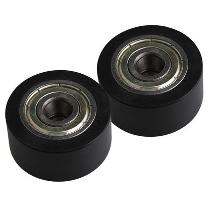 Idler with Bearing Rollers - 30x6x18 mm - Nylon Covered