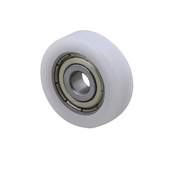 Idler with Bearing Rollers - 24x6x8 mm - Nylon Covered