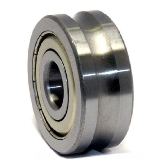 Yoyo Bearings - Type Concave Bearing 6.35 x 12.7 x 4.8 mm - Shielded Bearing - Stainless Steel - U-Groove 
