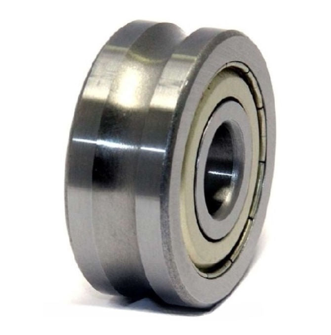 1053793 | UMR165-4-ZZ-14-ECO (Each) --- Grooved OD Bearings - 4x16.5x7 mm U Groove - Chrome Steel Bearing