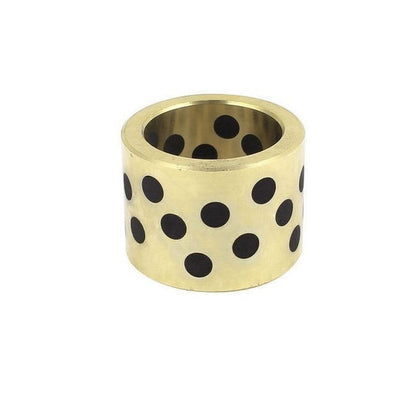 1108206 | BP0150-0180-0300-BRP (Each) --- Unflanged Bushes - 15x18x30 mm Brass Graphite Plug - Brass with Graphite Plug Bush