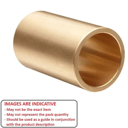 1095350 | BP0111-0143-0254-BC9 (Each) --- Unflanged Bushes - 11.113x14.288x25.4 mm - Bronze C93200 Bush