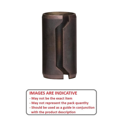 1067436 | DB060-077-200 (PK-10) --- Dowel Bushings Pins - 6x20x7.67 mm - Carbon Steel Pin