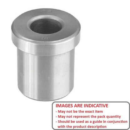 1076301 | BF0039-0079-0127-DP (Each) --- Drill Bushings - 7.938x3.969x12.7 mm Flanged - Carbon Steel Bushing