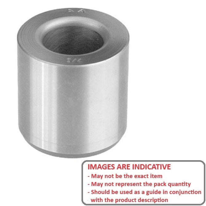 1100883 | BP0079-0127-0191-DL (Each) --- Drill Bushings - 12.7x7.938x19.05 mm Plain - Carbon Steel - Hardened Bushing