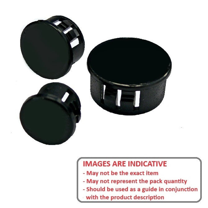 1127282 | SNB-220-238-C (Per Card) --- Snap Bushings - 22x23.8 - - Closed - Plastic Bushing