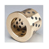 Flanged Bushes - 25.4x34.925x34.925 mm - Aluminium Bronze with Graphite Plug