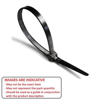 1219808 | CT-500-B-PK15 (15 Pcs) --- Cable Ties Cable and Accessories - 500 mm x 4.8 mm Black