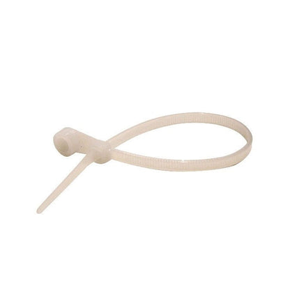 1207225 | CT-15MNRS (PK-100) --- Cable Ties Cable and Accessories - 177.8 - mm - Natural With Mounting Holes - Plastic Cable Tie