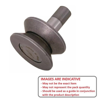 1172503 | CCF305RS (Each) --- V-Groove Cam Followers - 63.5x77.8 mm - 3/4-16 UNF - Steel Cam Follower